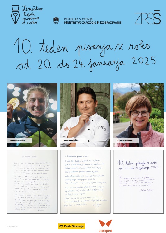 10. teden pisanja z roko