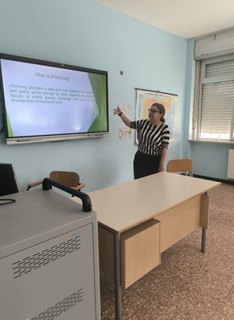 Expert Visit Presentation of eTwinning Opportunities and School Projects